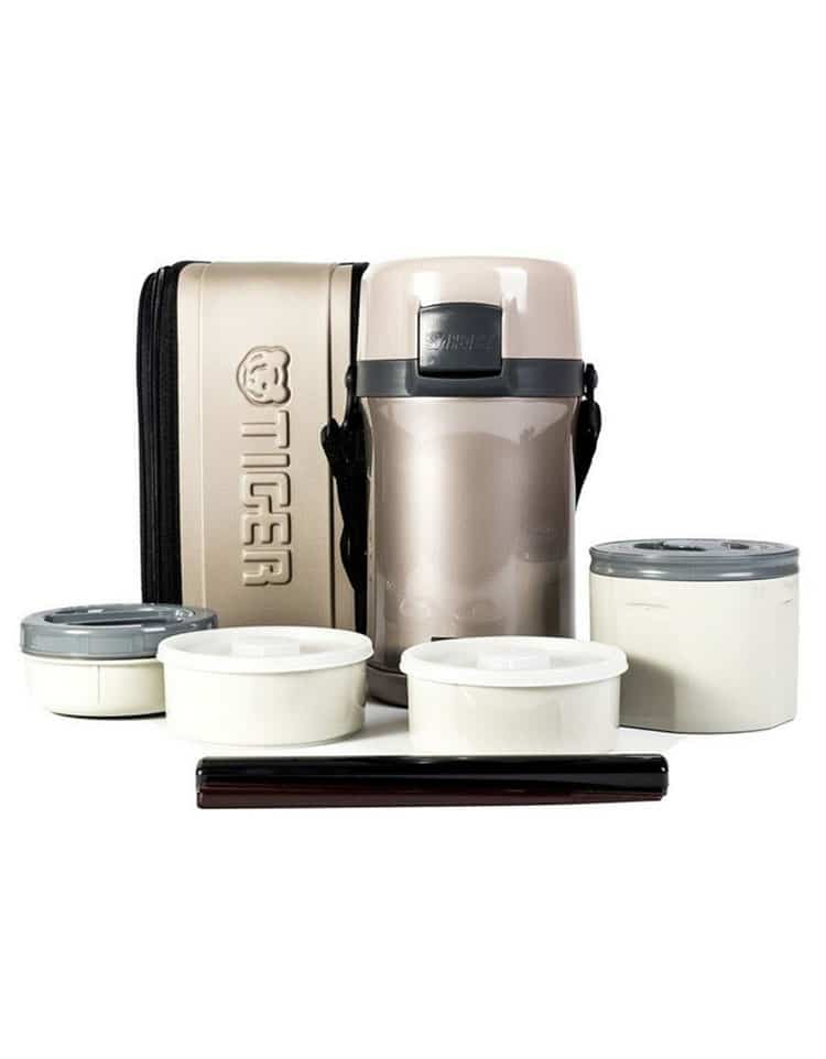 Cà men cơm giữ nhiệt Tiger 4 ngăn LWU-F200 (1.48L)